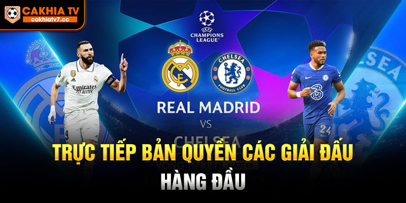 Update liên tục nhiều trận đấu bóng đá hàng đầu hiện nay