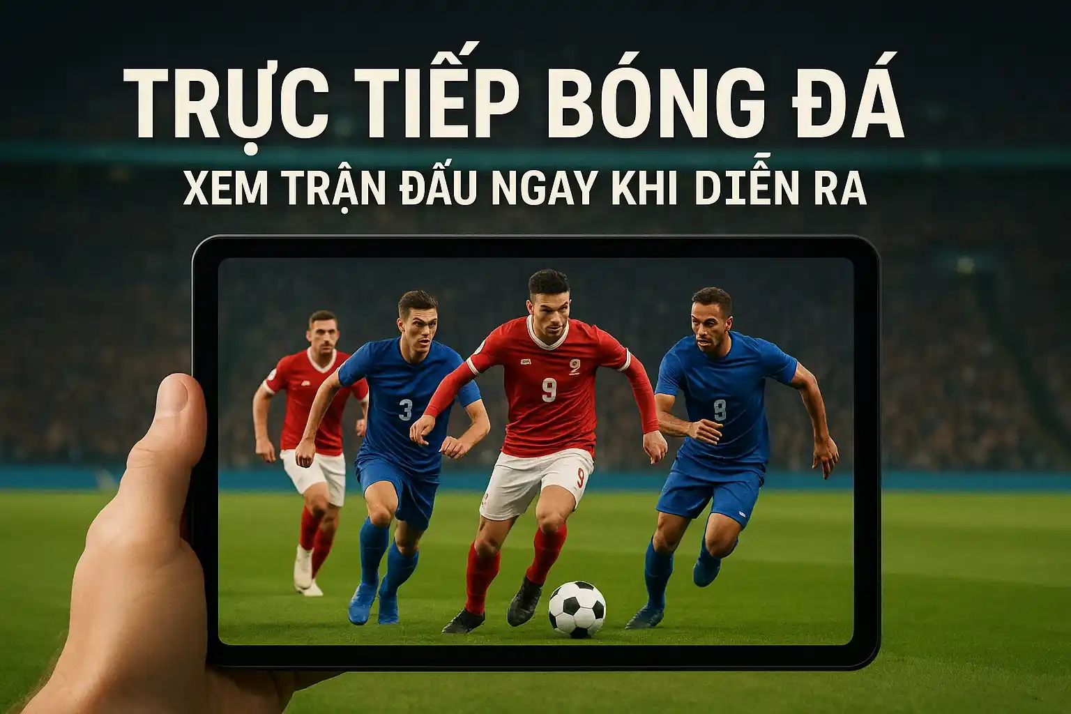 Trực tiếp bóng đá – Xem trận đấu ngay khi diễn ra
